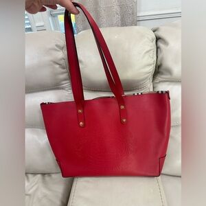 Burberry Red Tote